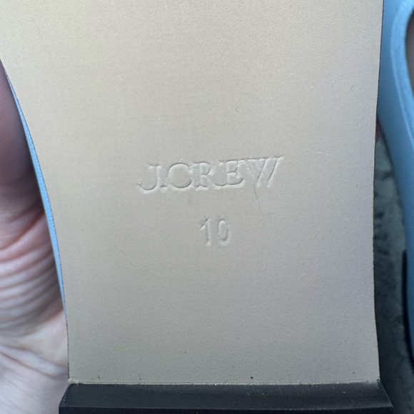 NWT J. Crew “City Blue” Ballet Flats with Andi Keyhole detail - Picture 9 of 12